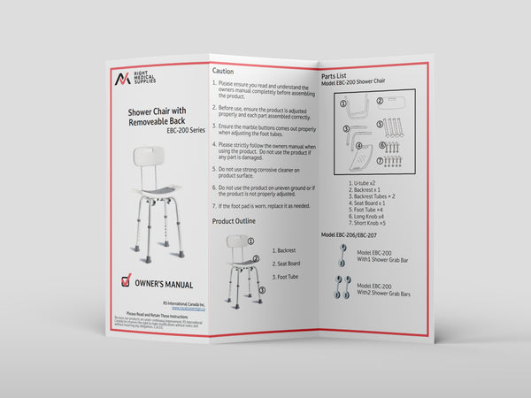 Tri-fold Brochure Design (Elderly Care)