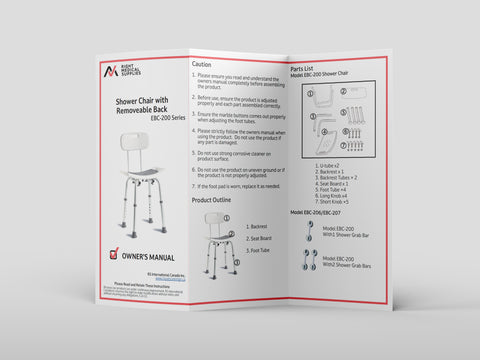 Tri-fold Brochure Design (Elderly Care)