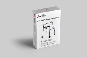 Colour box Package Design (R-Shaped Folding Standing Walker-RMS)