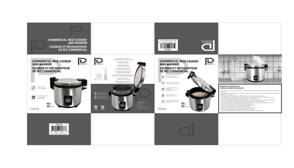 Big Size Colour Package Design (Commercial Rice Cooker)