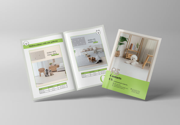 Glossy Booklet Design (Pet Roll Mat)