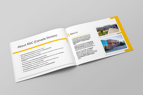 Glossy Booklet Design (Royal Sovereign)