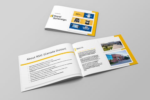 Glossy Booklet Design (Royal Sovereign)