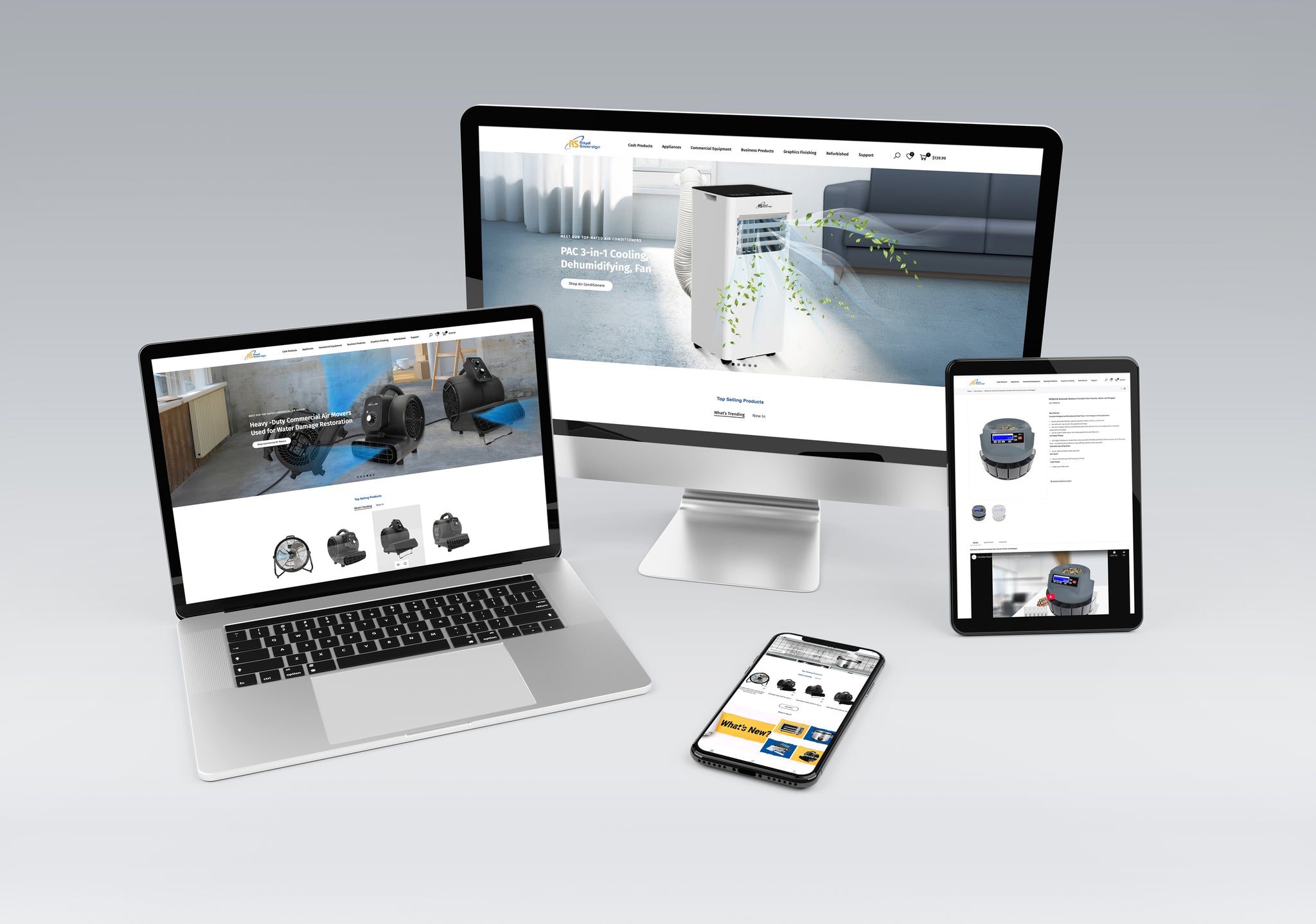 Website Design (Royal Sovereign)