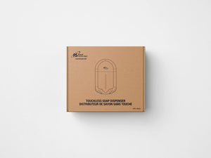 Brown box Package Design (Touchless Soap Dispenser)