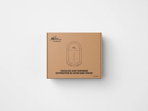 Brown box Package Design (Touchless Soap Dispenser)
