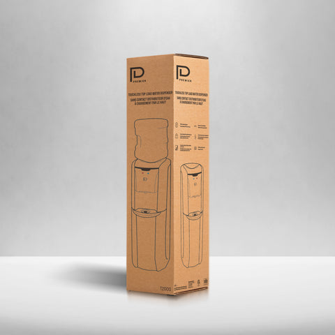 Brown box Package Design (Water Dispenser)