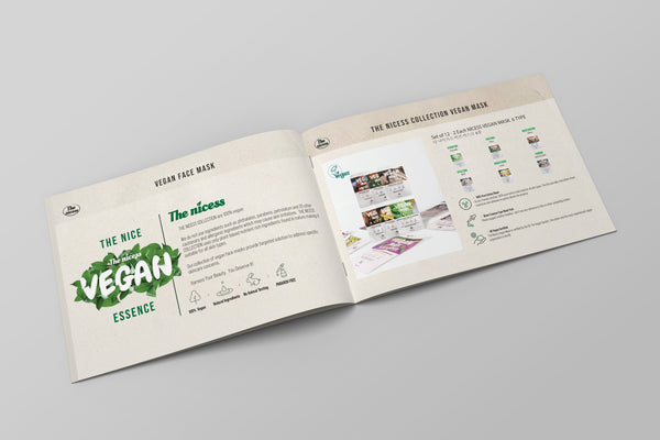 Glossy Booklet Design (Mask Pack)