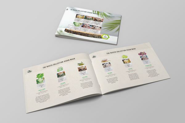 Glossy Booklet Design (Mask Pack)