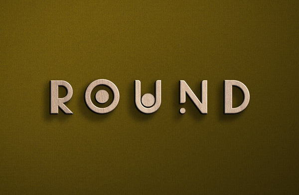 Round (Typography Design)
