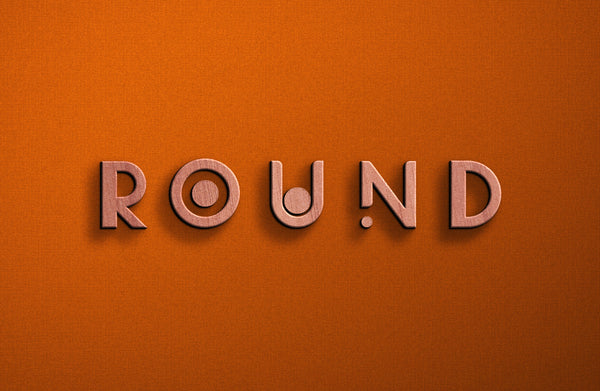Round (Typography Design)