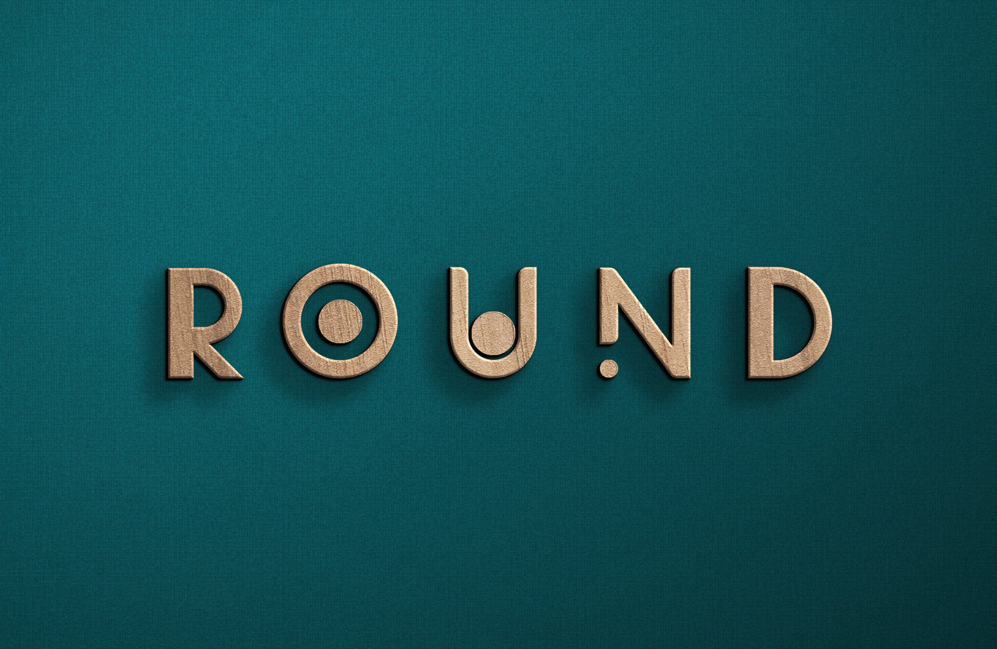 Round (Typography Design)